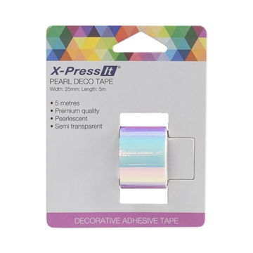 Picture of X-Press It Pearl Deco Tape 25mm x 5m